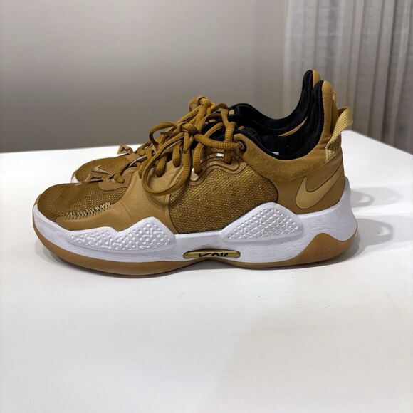 Nike Men\'s PG5 Wheat Low Top Lace Up Basketball Shoes‎ Sneakers US Size 7.5 main image 10
